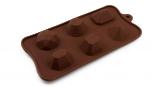 Силиконовая форма для льда и конфет Драгоценные камни Силиконовая форма для льда и конфет Драгоценные камни