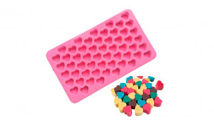 Силиконовая форма Сердечки микро Силиконовая форма Сердечки микро