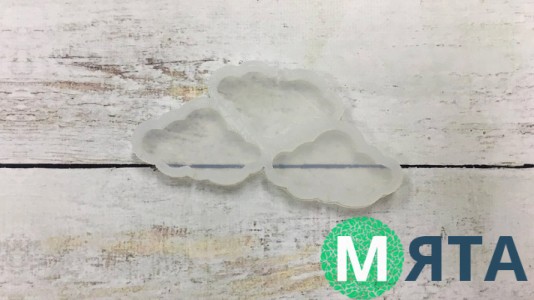 Силиконовый молд для леденцов Облака