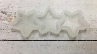 Силиконовый молд для леденцов Звезды