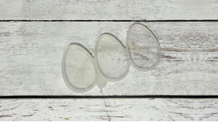 Силиконовый молд для леденцов Яйца, 3шт