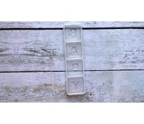 Силиконовый молд для леденцов Baby кубики