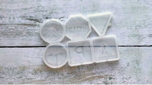 Силиконовый молд для леденцов Дорожные знаки