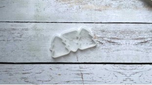 Силиконовый молд для леденцов Елки