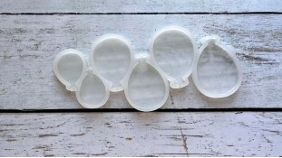 Силиконовый молд для леденцов Воздушные Шары