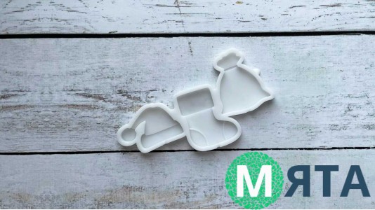 Силиконовый молд Новогоднее ассорти №1