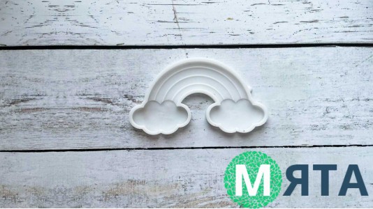 Силиконовый молд Радуга