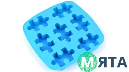 Силиконовая форма Пазлы