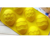 Силиконовая форма Яйцо пасхальное Большое