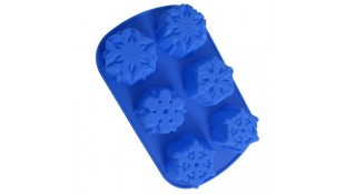 Силиконовая форма Ассорти Снежинки Силиконовая форма Ассорти Снежинки