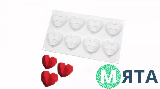 Силиконовая форма Amorini origami, 8 шт