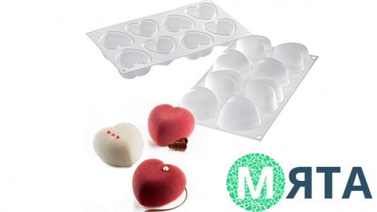 Силиконовая форма для евродесертов Amorini 