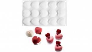 Силиконовая форма для евродесертов Amorini Mini