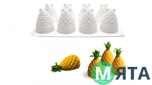 Силиконовая форма для евродесертов Foresta