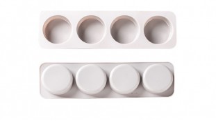 Силиконовая форма для евродесертов Круглая, 4 шт Силиконовая форма для евродесертов Круглая, 4 шт