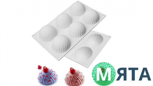 Силиконовая форма для евродесертов Parfum
