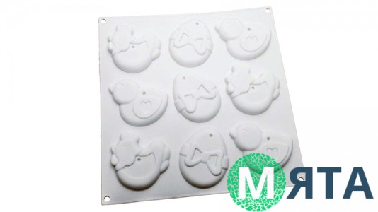 Силиконовая форма для евродесертов Пасха