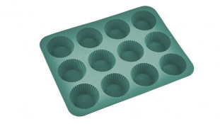 Силиконовая форма для кексов, 12 шт