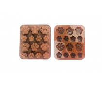 Силиконовая форма Лапки ассорти