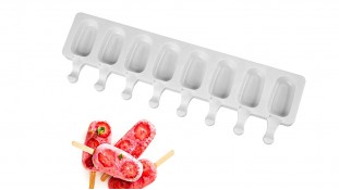 Силиконовая форма мини Эскимо, 8 шт Силиконовая форма мини Эскимо, 8 шт