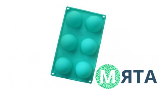 Силиконовая форма Полусферы большие