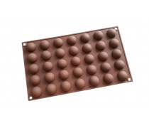 Силиконовая форма Полусферы маленькие, 35 шт