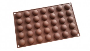 Силиконовая форма Полусферы маленькие, 35 шт Силиконовая форма Полусферы маленькие, 35 шт