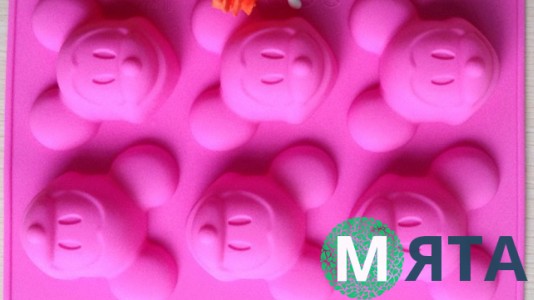 Силиконовая форма Микки-Маусы