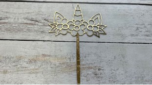 Топпер Единорог №2, картон