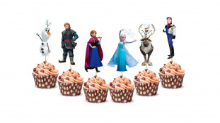 Мини-Топперы Холодное Сердце, картон