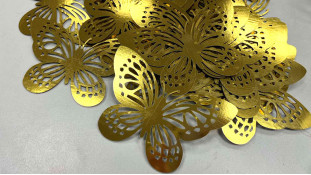 Топпер Бабочка 11 см, картон