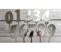 Топпер-цифра №5, картон