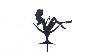 Топпер Девушка 4, пластик Топпер Девушка 4, пластик