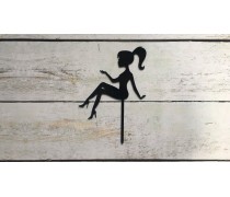 Топпер Девушка 5, акрил