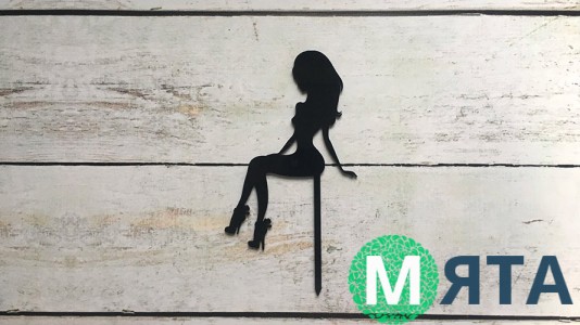 Топпер Девушка 6, акрил