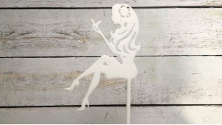 Топпер Девушка 7, акрил