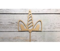 Топпер Единорог №2, дерево