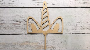 Топпер Единорог №2, дерево