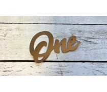 Топпер One без палочки, картон