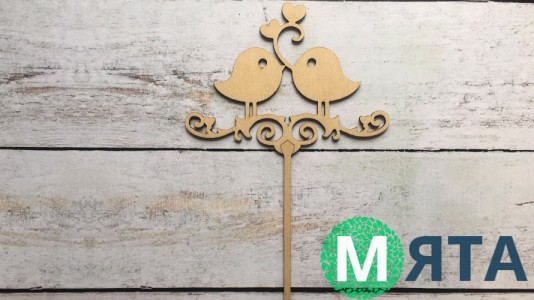 Топпер Птички №1, дерево