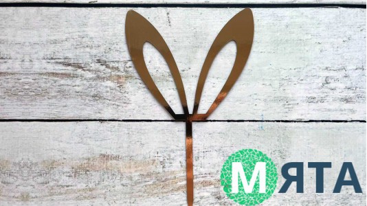 Топпер Ушки, картон