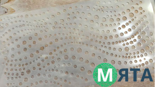 Трафарет Пузырьки, 29х15 см