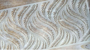 Трафарет Веточки, 29х15 см