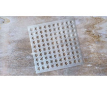 Трафарет для посыпки Звездочки №2, 12х12 см