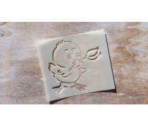 Трафарет Цыпленок, 11х12,5 см