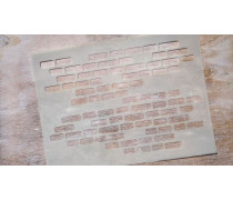 Трафарет Кирпичи №2, 20х15 см