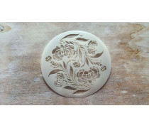 Трафарет Петриковская роспись №2, 12 см