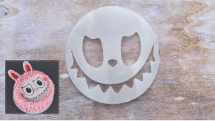 Трафарет Лабубу №2, 12 см