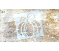 Трафарет Тыква, 12 см