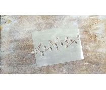 Трафарет Гирлянда, 9,5х12,5 см